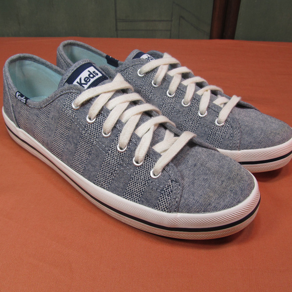 keds kickstart chambray